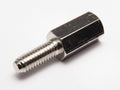 Sloupek distanční kovový 9mm/M3/vnitřní závit 1x/vnější závit 1x