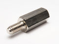Sloupek distanční kovový 15mm/M4/vnitřní závit 1x/vnější závit 1x