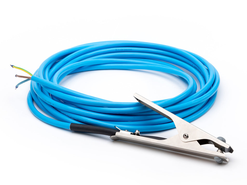Uzemňovací kleště – rovný kabel