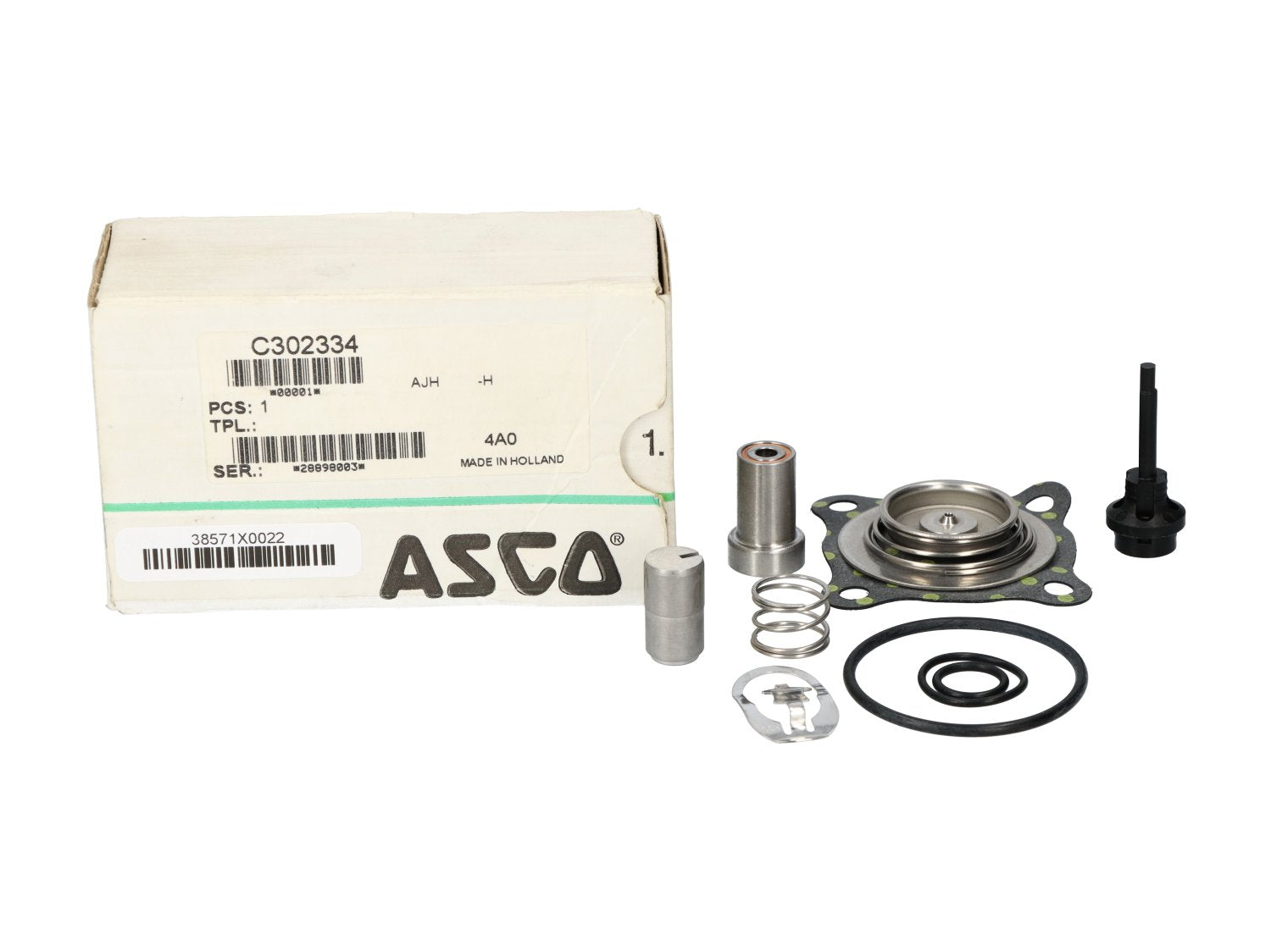 Ventil solenoidový ASCO-NO - náhradní membrána VITON NC C302334V