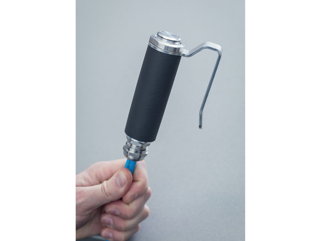Operator attendance safety control with switch and cable
