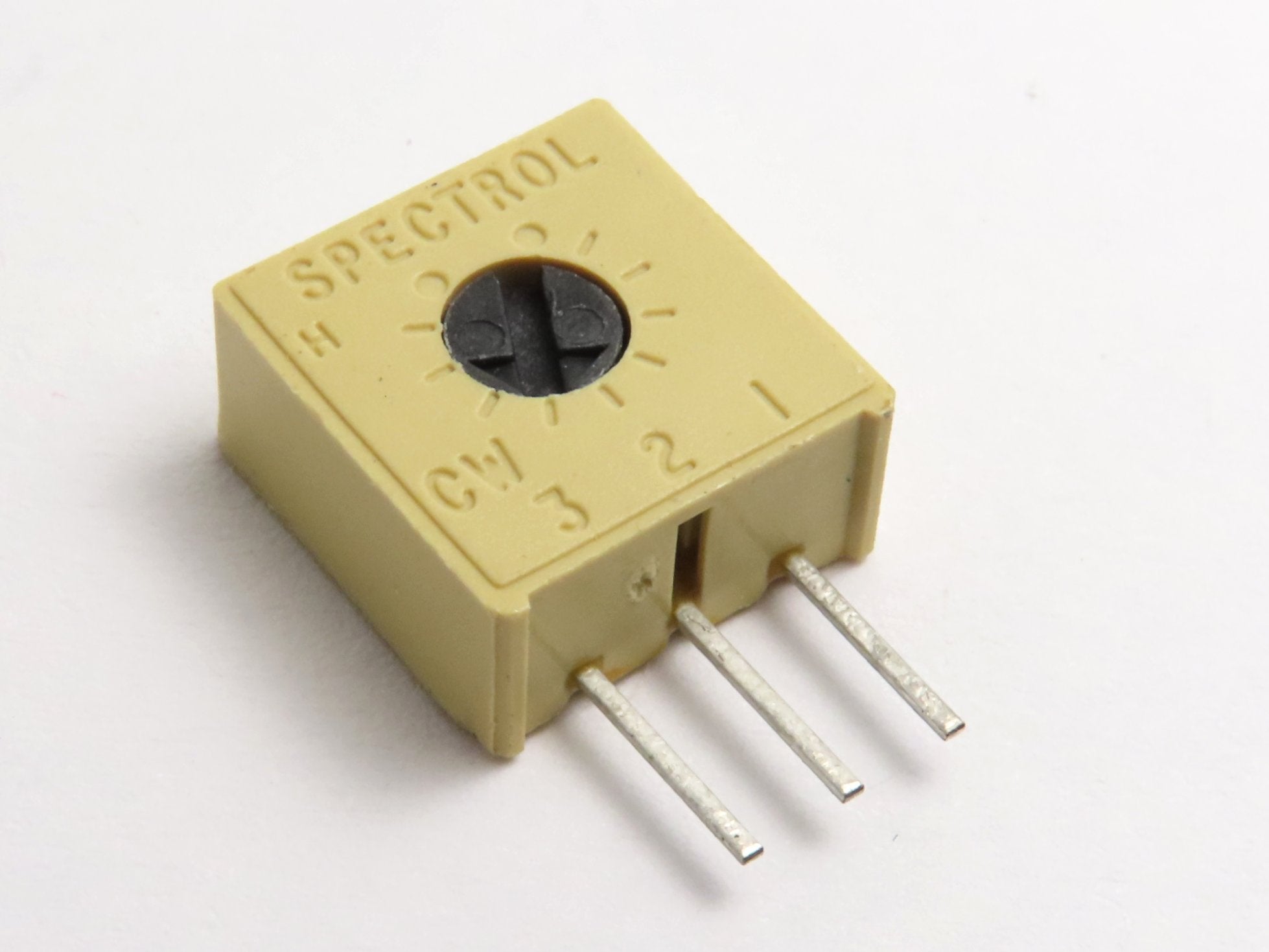 Trimr cermetový/2k/90°/0,5W/víceotáčkový