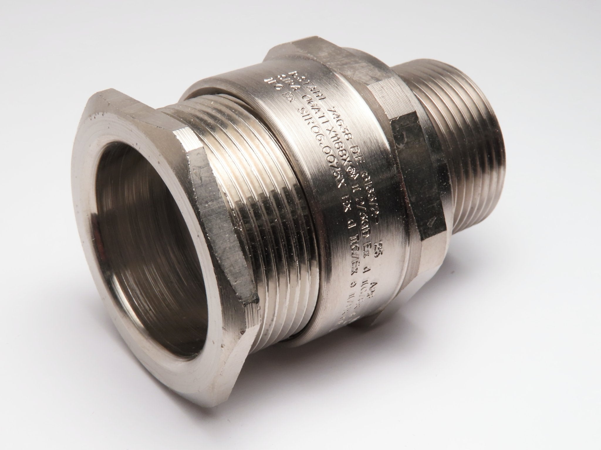 Vývodka STAHL M25x1,5 (11 - 20 mm) – niklovaná 8163/2-25-A2F-M25